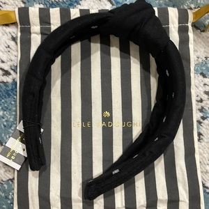 Nwt lele SADOUGHI jet woven headband